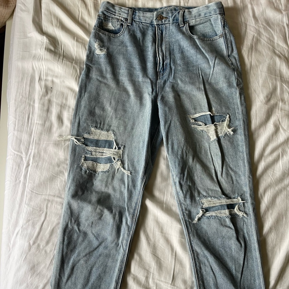 American eagle curvy mom jean